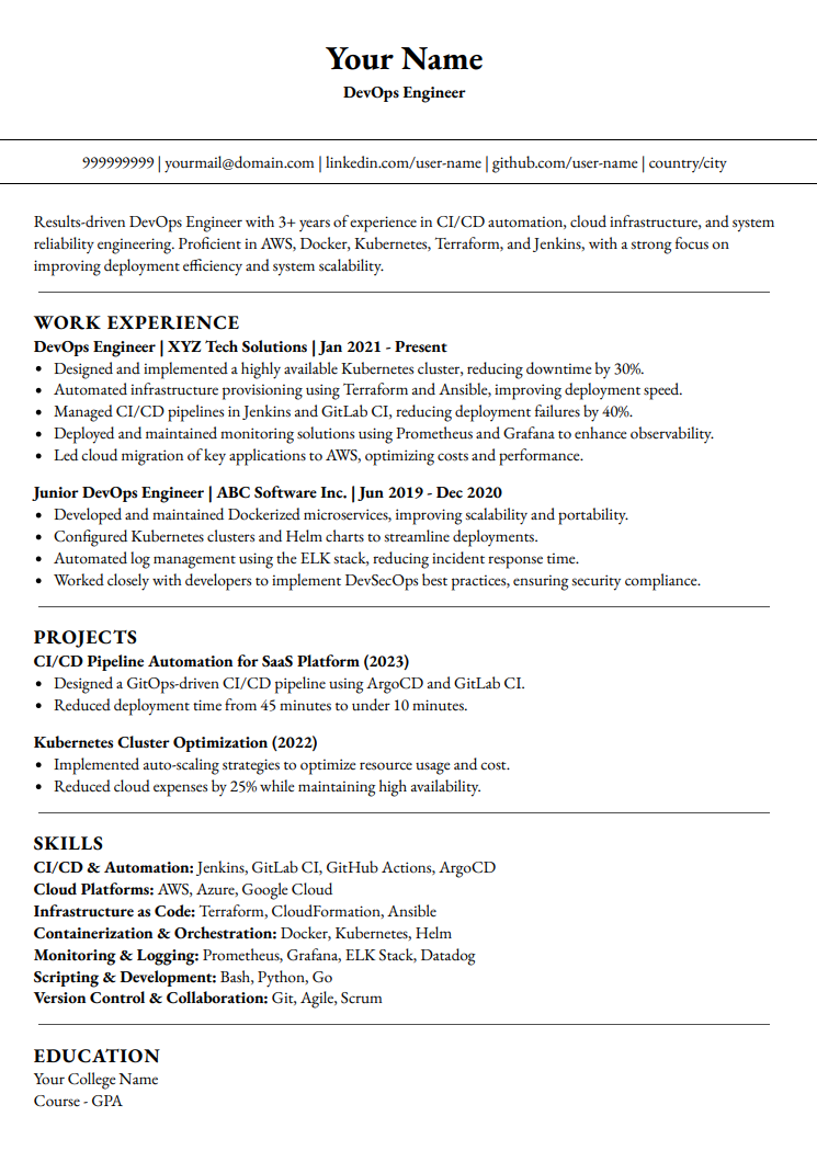 Instant Template Five