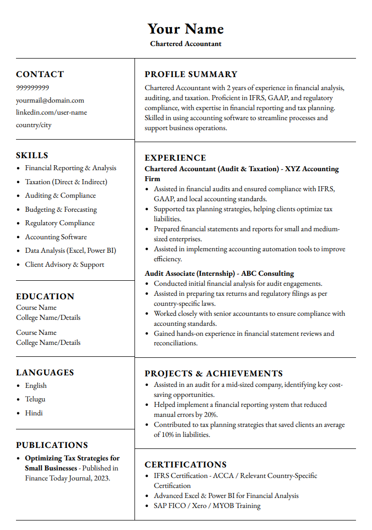 Instant Template Three